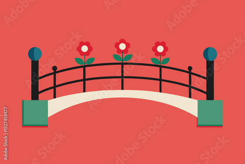 Festive 3D vector illustration of a Christmas tree with red balls and gifts, framed by velvet rope