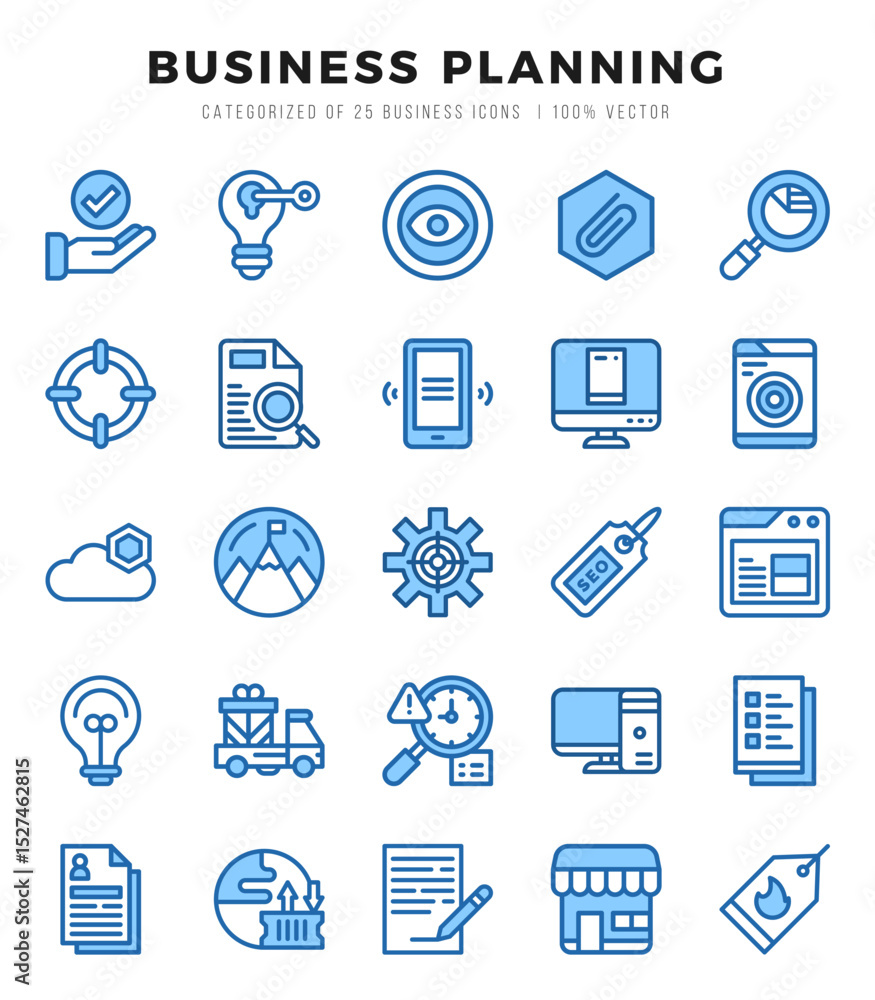Business Strategy Icon Bundle 25 Icons for Websites and Apps Business Strategy Icon Bundle 25 Icons for Websites and Apps