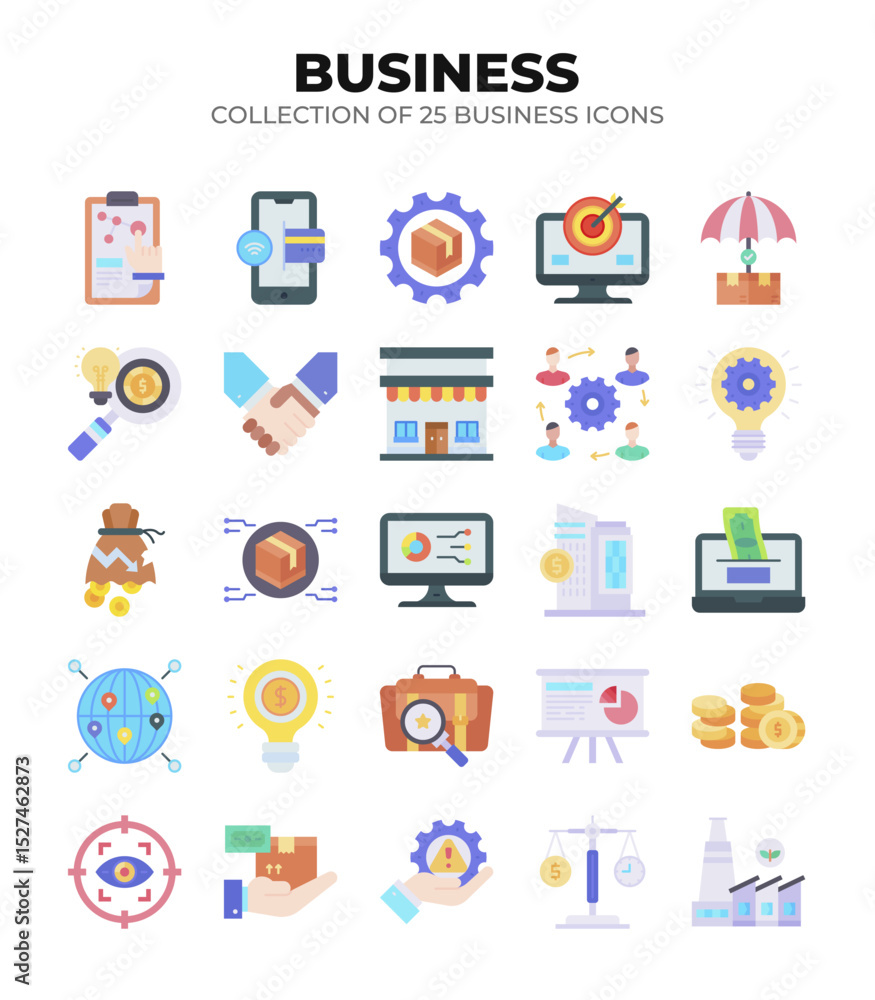 Collection of 25 Business Icons. Marketing. Finance. E.commerce. and More Collection of 25 Business Icons. Marketing. Finance. E.commerce. and More