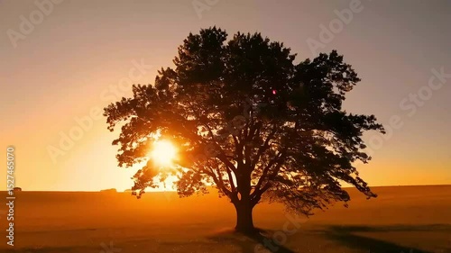 sunset in the mountains