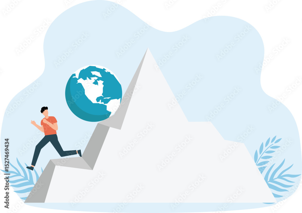 World economic recession and global financial crisis or international stock market crash, investment asset fall down run away from falling down earth.
World economic recession and global financial crisis or international stock market crash, investment asset fall down run away from falling down earth.