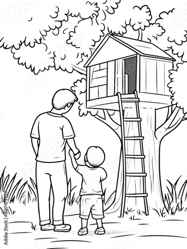 Building a Treehouse with Dad