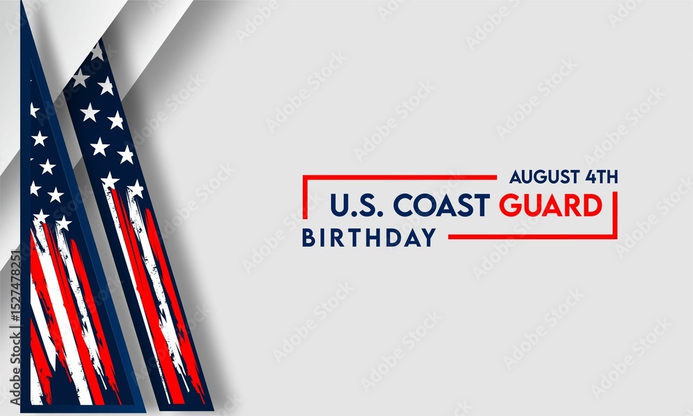Coast Guard Birthday design concept.templates for poster, cover, banner, social media
Coast Guard Birthday design concept.templates for poster, cover, banner, social media