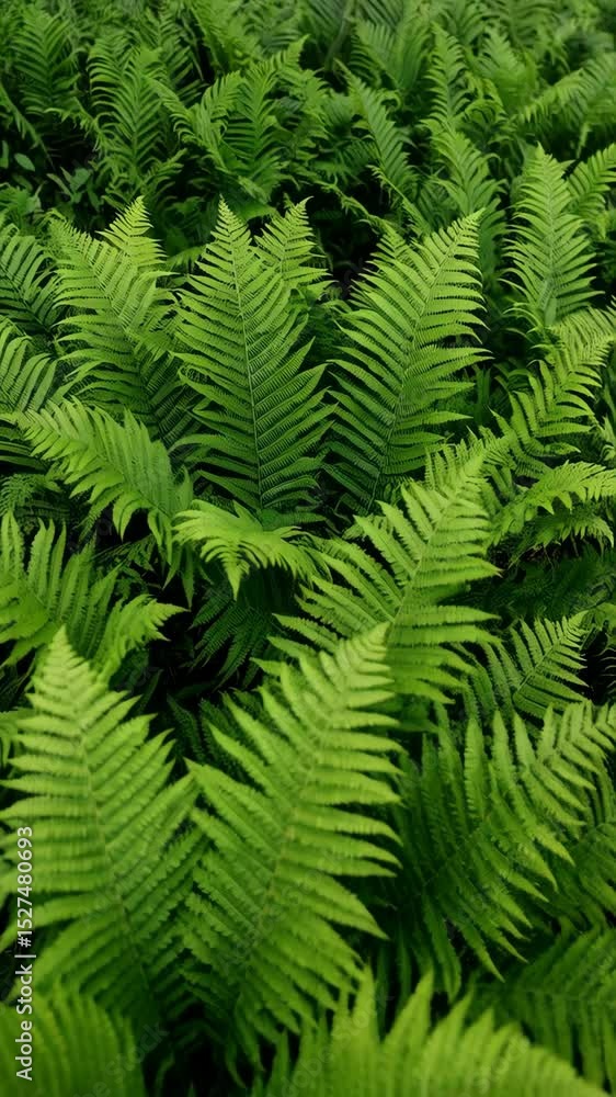 Lush green ferns filling the frame create a natural, organic, and vibrant botanical background of nature with plant life. Lush green ferns filling the frame create a natural, organic, and vibrant botanical background of nature with plant life.