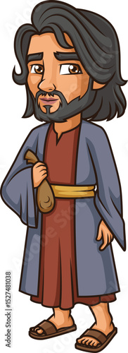 Judas Iscariot Disciple Of Jesus Christ Vector Image