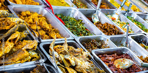 Photography Street food sold at Jalan Alor market, Kuala Lumpur, Malaysia