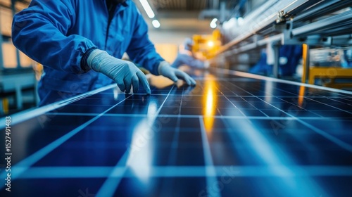 Wallpaper Mural Aerial shot of a sugarcane farm with solar panels, a large water tank, and well-maintained irrigation systems Torontodigital.ca
