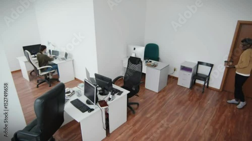 Wallpaper Mural Modern Office Space Collaborative Workspace Design and Functionality Torontodigital.ca