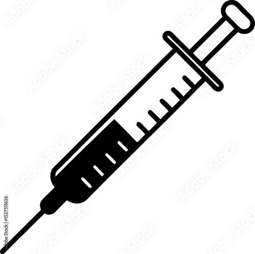 syringe vector icon