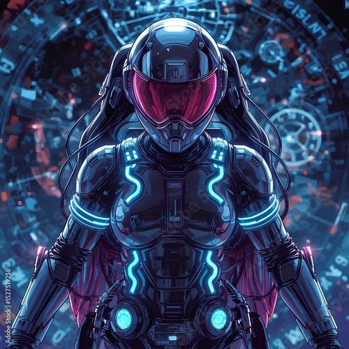 AI Generated Image Of Technology And Communication