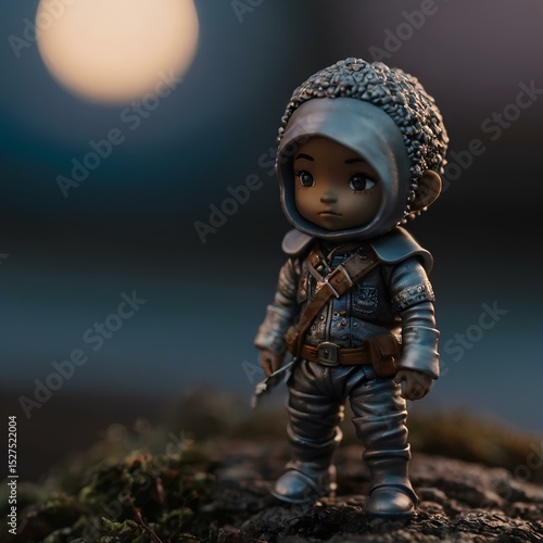 AI Generated Image Of A Character Figurine
