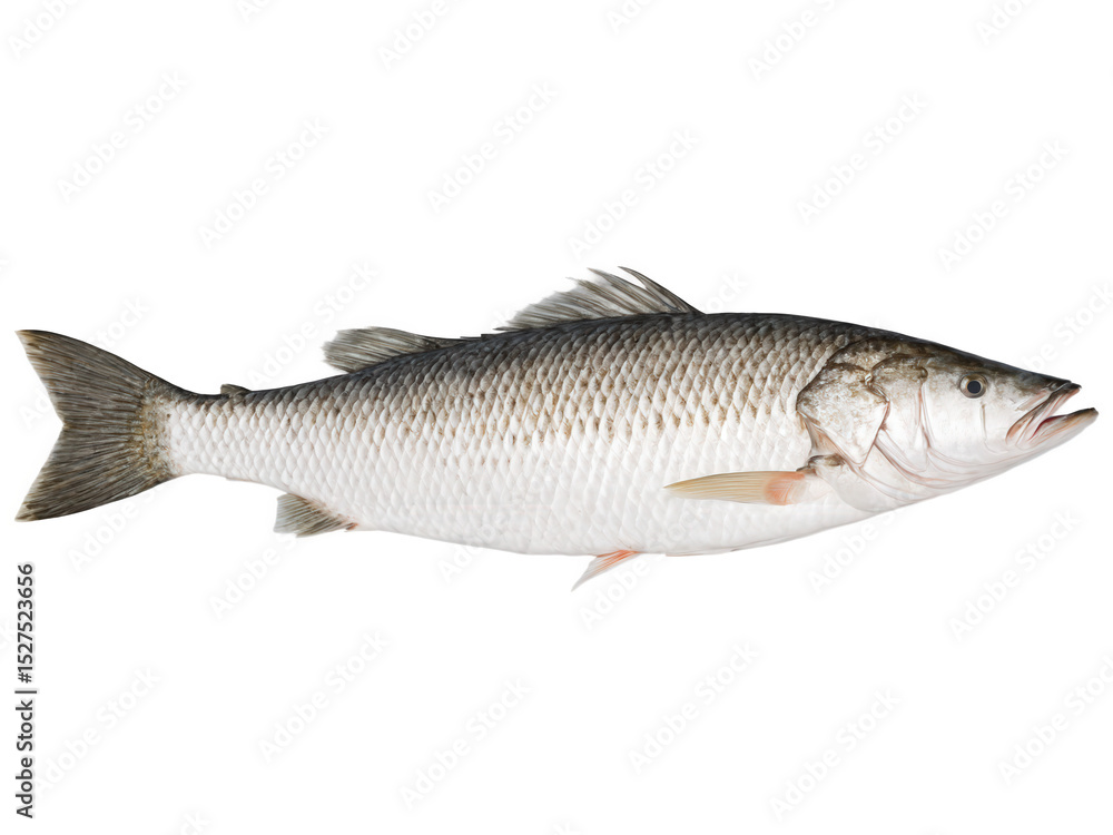 Fototapeta premium Barramundi - A mild, flaky fish, often grilled or pan-seared.