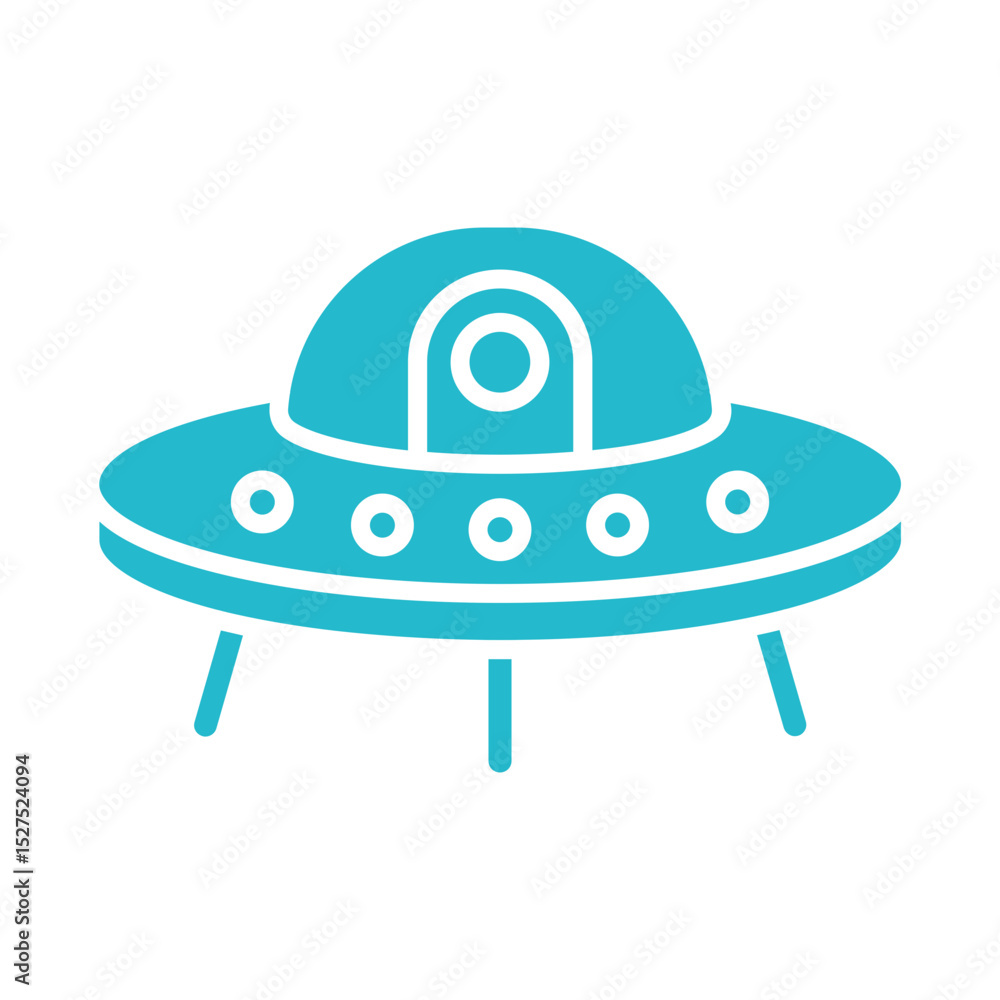 Fototapeta premium Ufo Icon