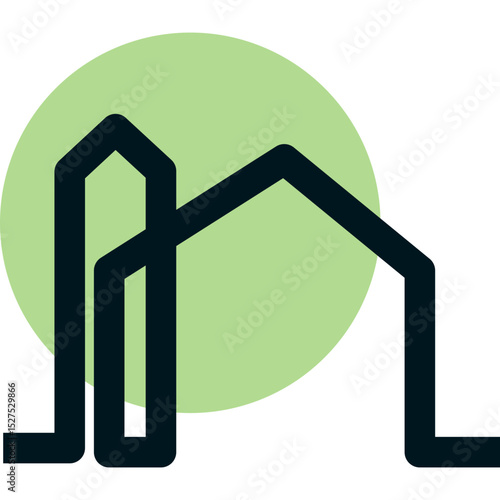 Real Estate Monoline Logo