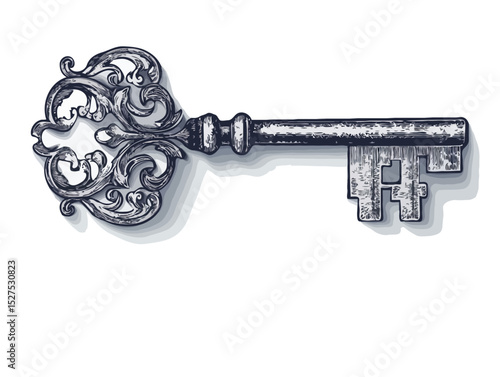 key vector art