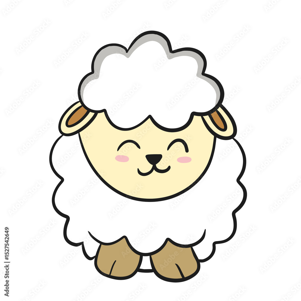 Cartoon sheep Cartoon sheep