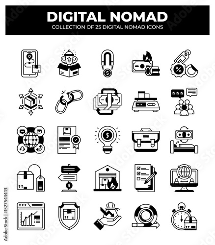 Digital Nomad Icons: Ultimate Guide to Remote Work and Online Business