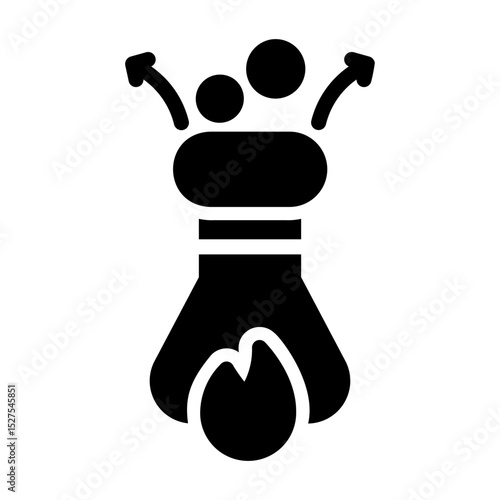 bunsen burner Solid icon