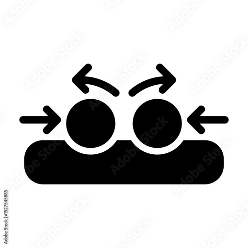 collision Solid icon
