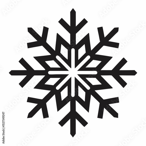 snowflake vector illustration