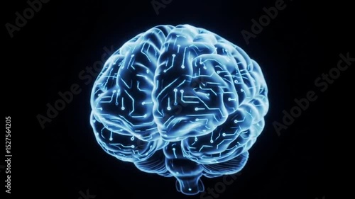 Human Brain Circuitry A Digital Representation of Neural Networks