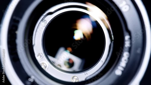 Close-Up Photography Exploring the Intricate Details of a Camera Lens