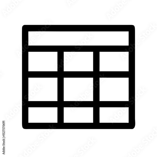 spreadsheet table grid icon