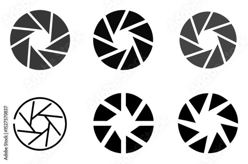 Camera Aperture Lens Icon Photography Focus Vision Digital Pack