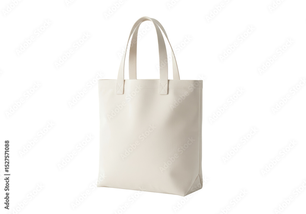 Isolated White Canvas Tote Bag Isolated White Canvas Tote Bag