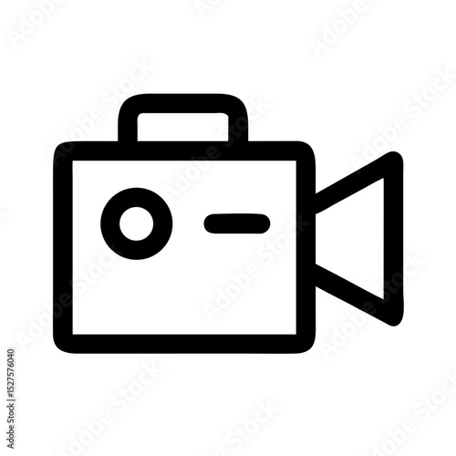 video record streaming camera icon