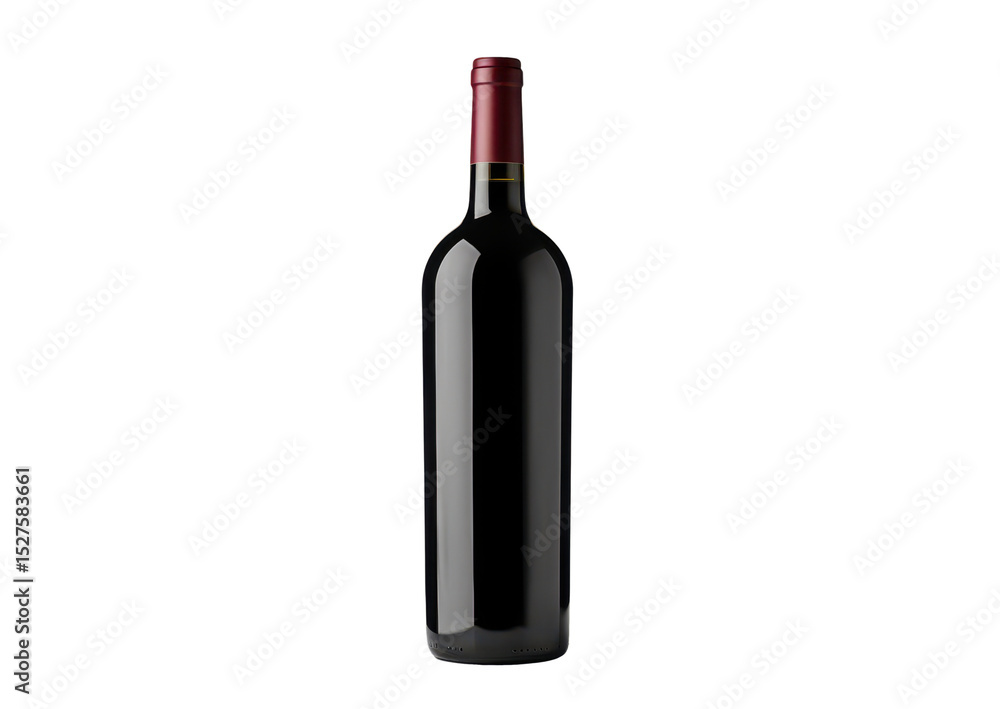 dark red wine bottle isolated on white or transparent png dark red wine bottle isolated on white or transparent png