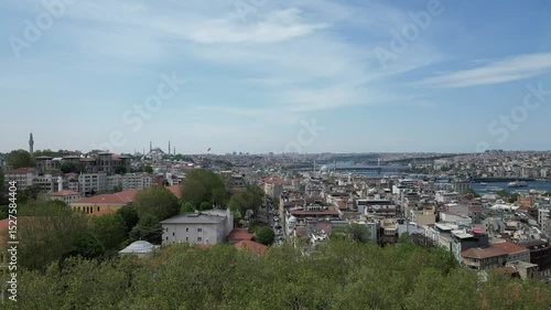 view of the historical part of the city of istanbul