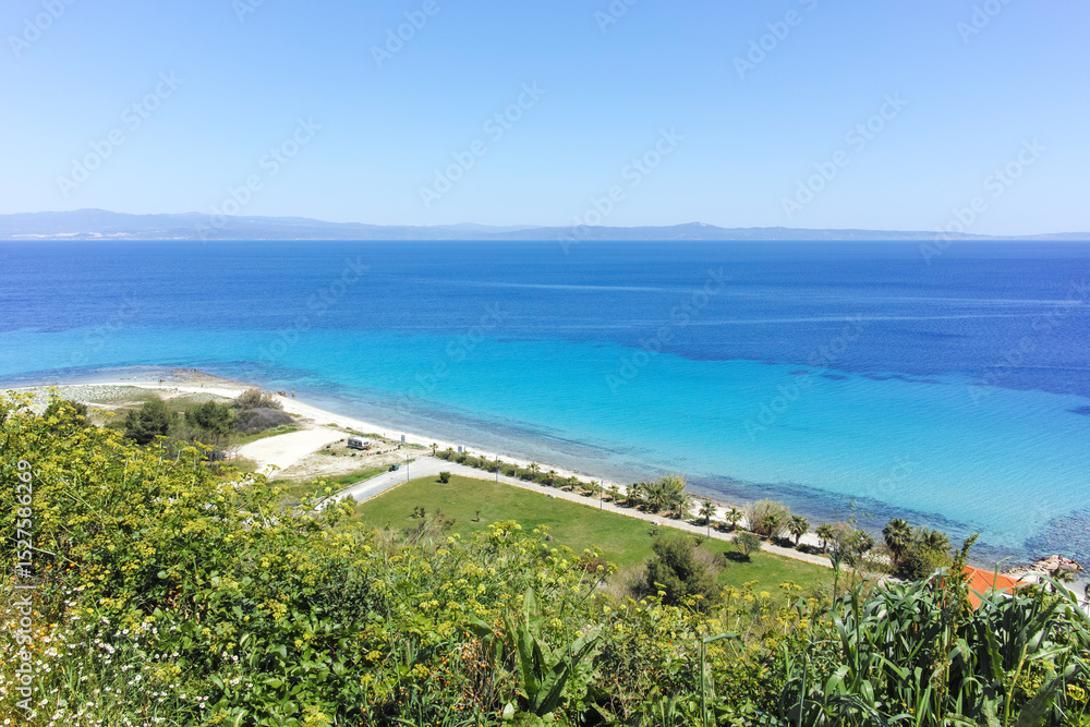 Historical town of Afytos, Kassandra, Chalkidiki, Greece Historical town of Afytos, Kassandra, Chalkidiki, Greece