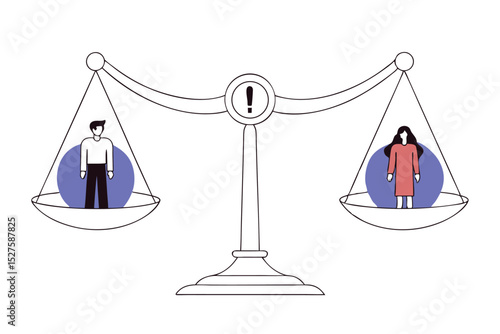Gender equality design a symbolic representation of men and women s equal rights and opportunities