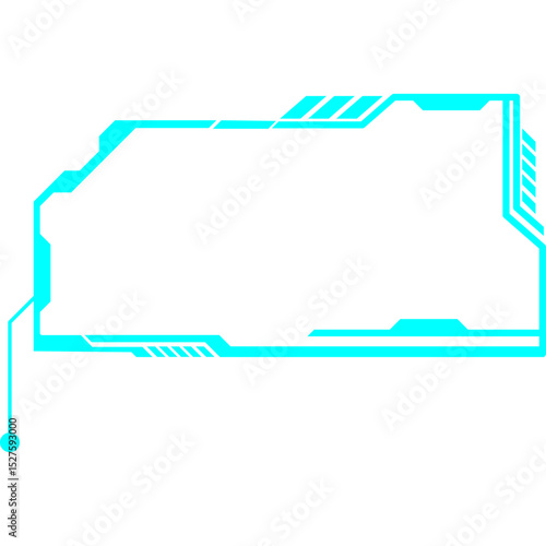 Futuristic Interface Frame