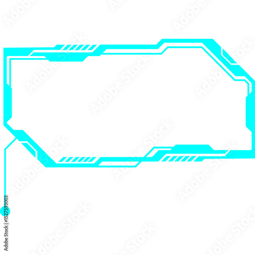 Futuristic Interface Frame