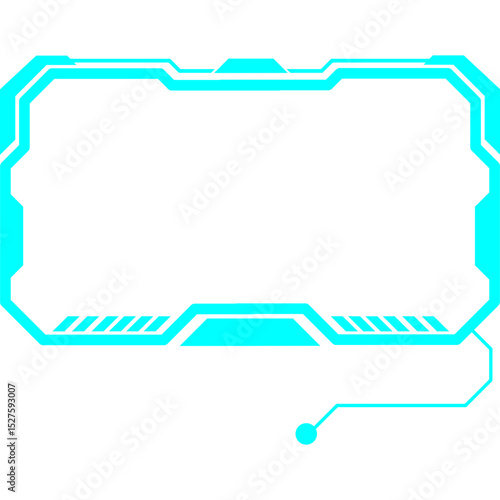 Futuristic Interface Frame