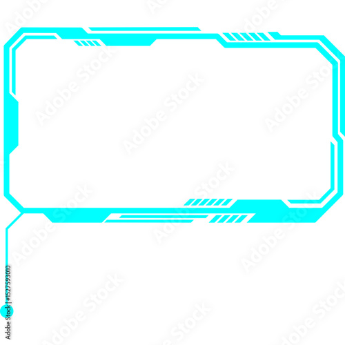 Futuristic Interface Frame