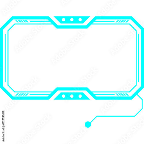 Futuristic Interface Frame