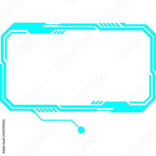 Futuristic Interface Frame