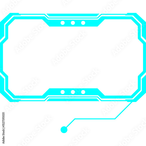 Futuristic Interface Frame