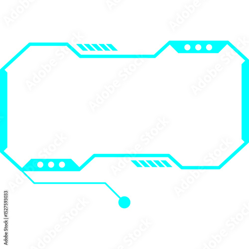 Futuristic Interface Frame