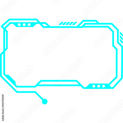 Futuristic Interface Frame