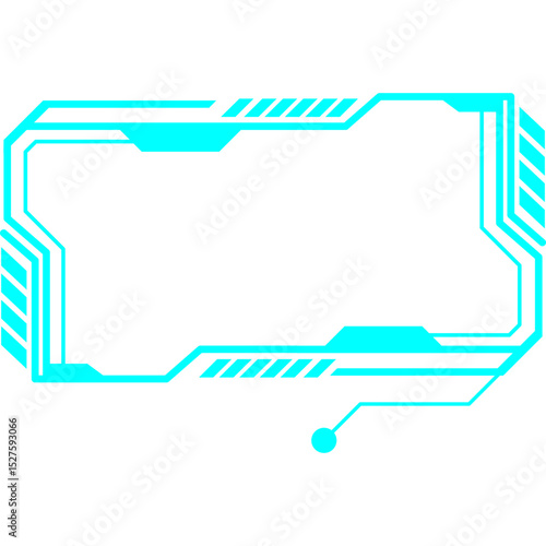 Futuristic Interface Frame