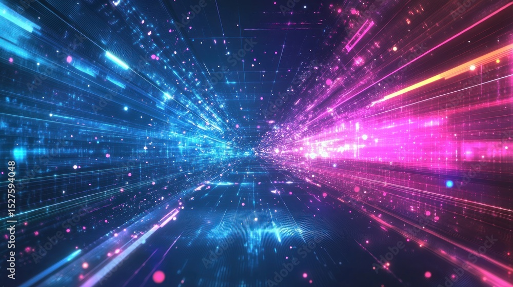 80s retrowave background, 3d illustration. Retro video racing game concept. Futuristic car drive through neon abstract cyberspace with perspective grid. 80s retrowave background, 3d illustration. Retro video racing game concept. Futuristic car drive through neon abstract cyberspace with perspective grid.
