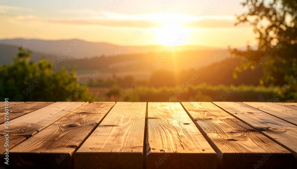Laminated wood grain tabletop bathed in a warm gradient sunset light, shifting tones across the natural texture from honey to rust. Laminated wood grain tabletop bathed in a warm gradient sunset light, shifting tones across the natural texture from honey to rust.