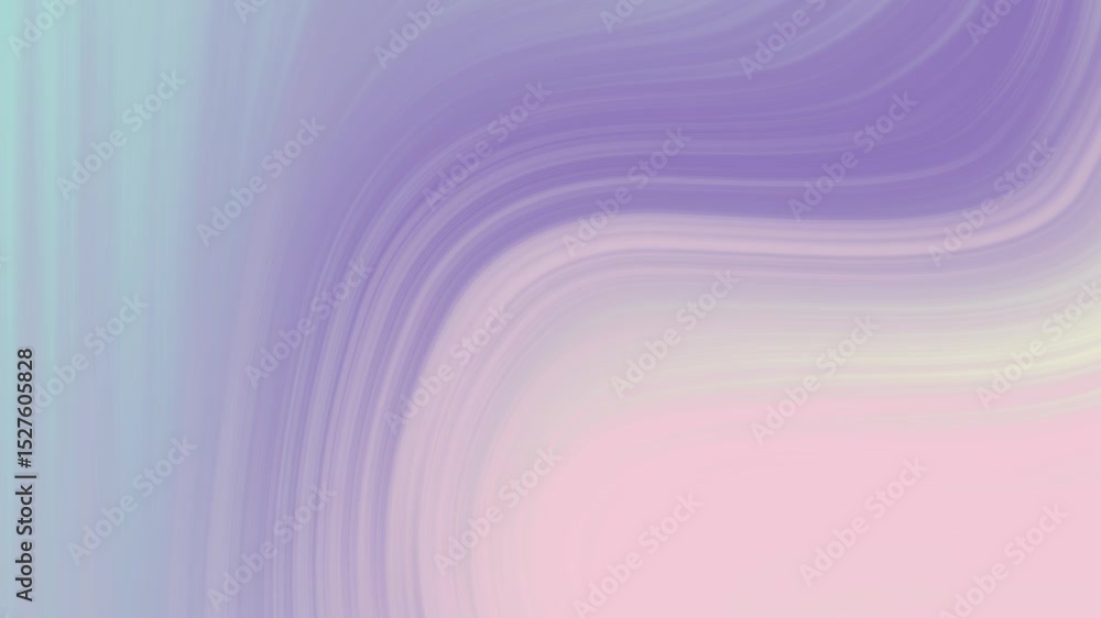 Abstract wavy gradient background in soft pastel colors, ideal for digital design and art projects