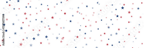 fourth of july usa america confetti vector