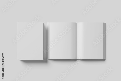 book large mock up
