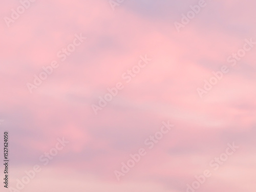 Obraz na płótnie Pink evening sky